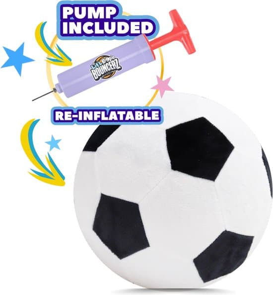 Lit'l Biggie Bouncerz Voetbal - Opblaasbare speelgoedbal