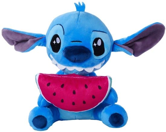 Disney - Stitch met Watermeloen knuffel - 25 cm - Pluche