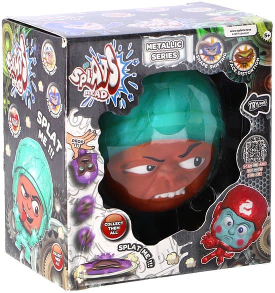 Splats Head - Metallic Knight - 11 cm