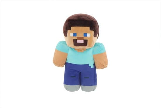 OttoSimon Minecraft knuffel Steve 28 cm pluche speelgoed.