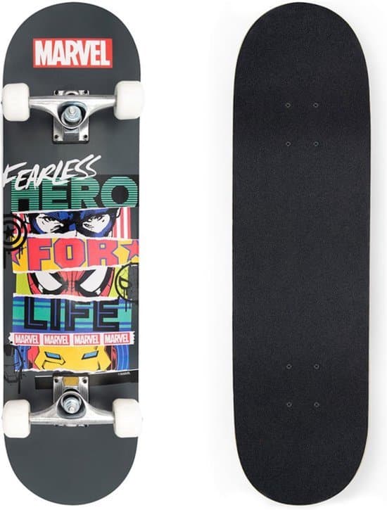 Marvel Wooden 31´´ Skateboard Blauw