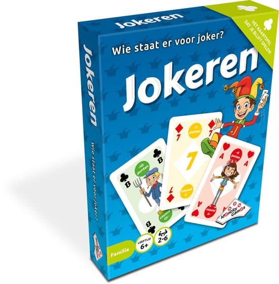 Jokeren - kaartspel - Met puntenhulp op elke kaart