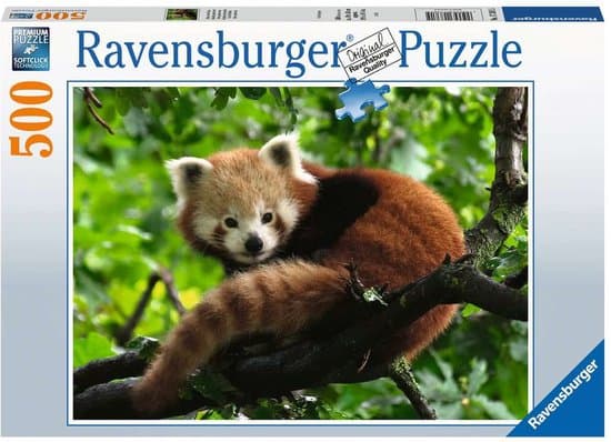 Ravensburger puzzel Schattige rode panda - Legpuzzel - 500 stukjes