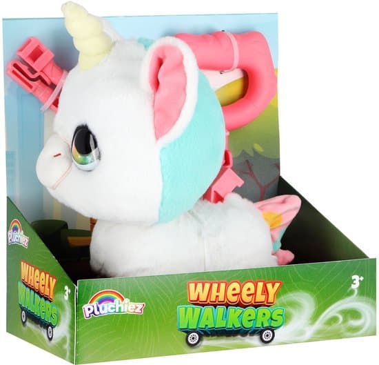 Pluchiez pluche unicorn knuffel 80 cm - zachte eenhoorn speelgoed.