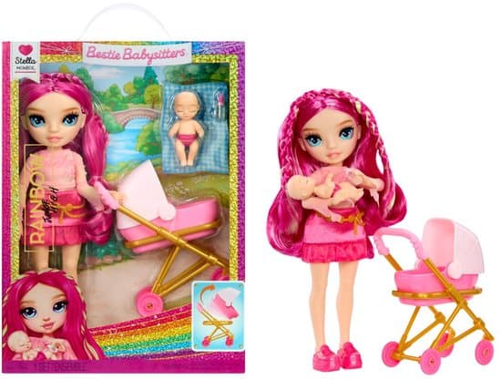 Rainbow High Jr High Bestie Babysitters Fashion Doll Stella.