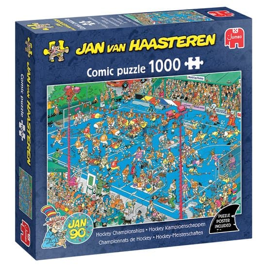 Jan van Haasteren Hockey Kampioenschap - Puzzel 1000 stukjes volwassenen - Legpuzzels