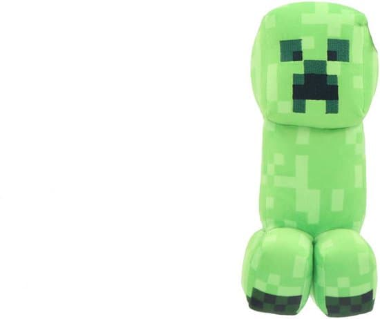 OttoSimon pluche speelgoed Minecraft Creeper 28 cm knuffel.