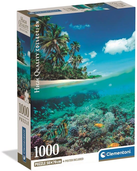 Clementoni - Puzzel - 1000 Stukjes - Zomerparadijs - Puzzel Voor Volwassenen - High Quality Collection