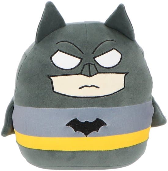 Batman Squishy 32 cm - Knuffel - Zachte stof - Grijs