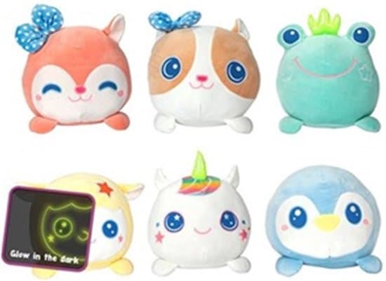 Toi Toys B.V. Glow in the dark knuffel - 25 cm - Cadeau voor kinderen
